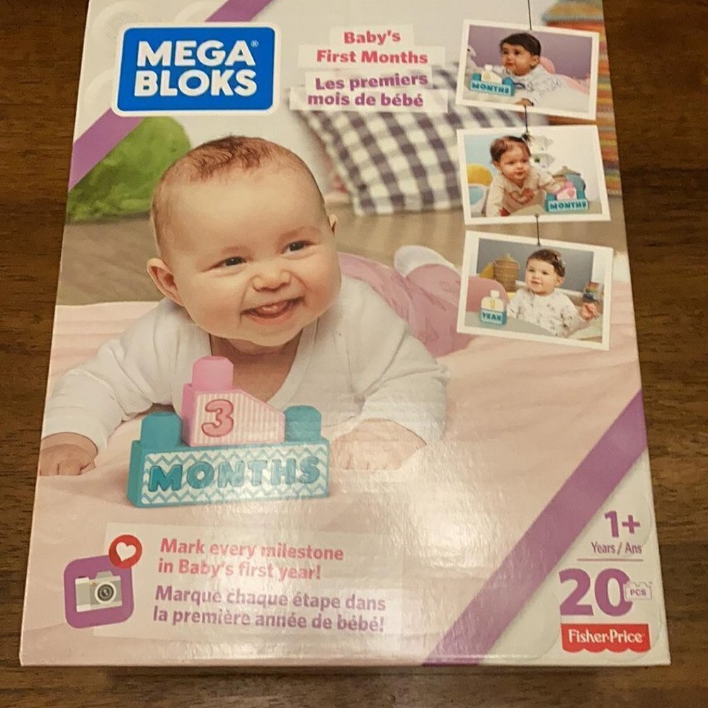 Mega Blocks Baby's First Months Blocks